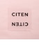 ＜CITEN＞クリアロゴワイドジップポーチ