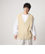＜CITEN＞リブニットZIPベスト