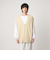 ＜CITEN＞リブニットZIPベスト