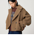 ＜CITEN＞ウールライクショートトレンチブルゾン