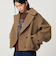 ＜CITEN＞ウールライクショートトレンチブルゾン
