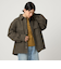 ＜CITEN＞ミニチェックジャケットグレー