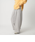 ＜CITEN＞ウールミックス3タックイージーワイドパンツ ライトグレー
