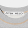 ＜CITEN＞カラーステッチボリュームスリーブスウェット ライトグレー