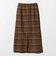 ＜CITEN＞ネルチェックスカート