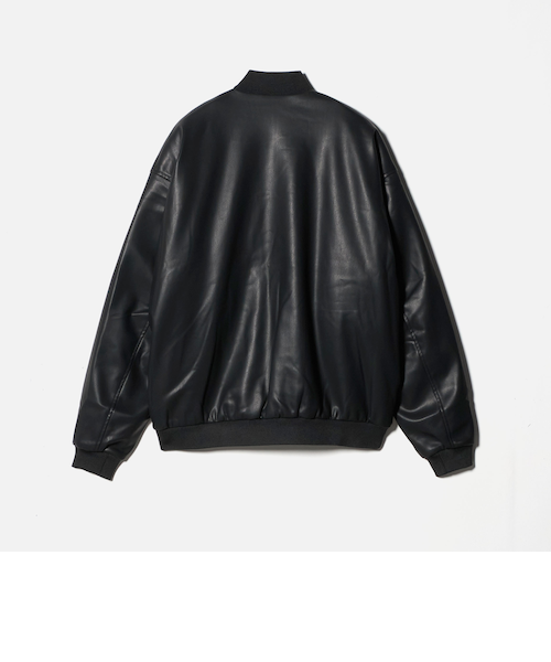 CITEN＞レザーライクバルーンジップブルゾン｜シテンの通販｜&mall
