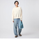 ＜CITEN＞裏起毛クルーネックトップ