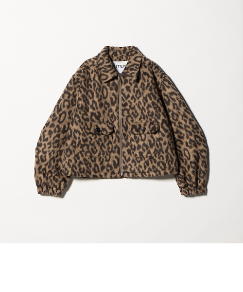 CITEN レオパードブルゾン　サンプル品 CITEN レオパードブルゾン サンプル品 - メルカリ