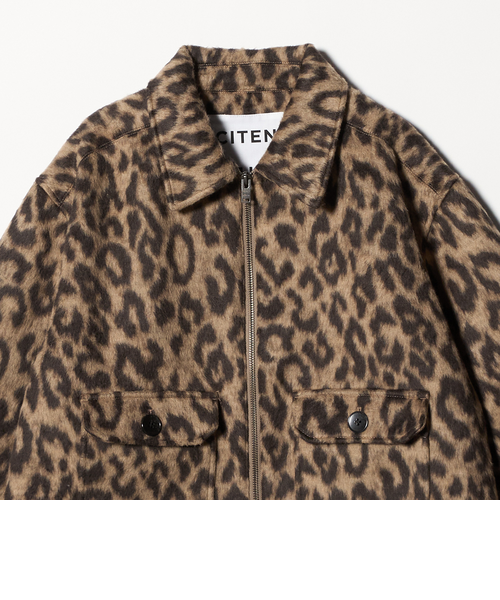 CITEN＞レオパードブルゾン｜シテンの通販｜&mall（アンドモール）三井