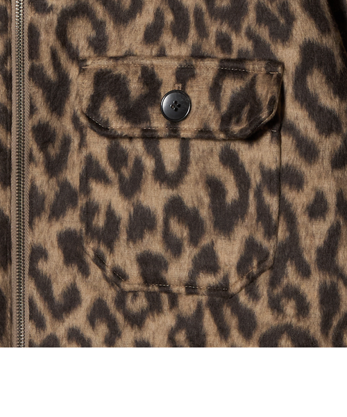 CITEN＞レオパードブルゾン｜シテンの通販｜&mall（アンドモール）三井