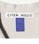 ＜CITEN＞ハイゲージハーフジップスウェットシャツ