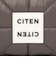 ＜CITEN＞パデッドスクエアジップポーチ