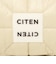 ＜CITEN＞パデッドスクエアジップポーチ