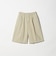 ＜CITEN＞ウォッシュツイル2プリーツショートパンツ