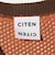 ＜CITEN＞メッシュバイカラーニットベスト