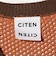 ＜CITEN＞メッシュバイカラーニットベスト