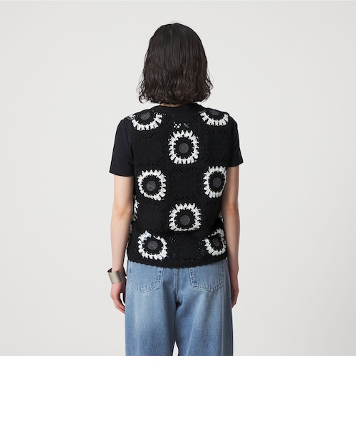 ISSEY MIYAKE 90s 94SS メッシュ クロシェ ニット ベスト BASICS – ISSEY MIYAKE ONLINE STORE