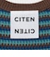＜CITEN＞ボーダーカノコニットべスト