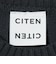 ＜CITEN＞ミドルゲージクルーネックニット