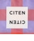 ＜CITEN＞フラットポーチブロックチェック