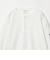 ＜CITEN＞ヘンリーネックワッフルロングスリーブシャツ