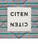 ＜CITEN＞パデッドチェックトートバッグ