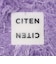 ＜CITEN＞モコモコフラットポーチ