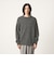 ＜CITEN＞シャギークルーネックニット