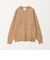 ＜CITEN＞シャギークルーネックニット