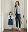 【洗える】七分袖ブラウス×パンツ セットアップ