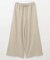 【接触冷感・UVケア】清涼リネン ワイドパンツ
