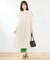 【洗える】シャーリングワッシャー ワンピース