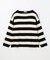 【洗濯機可】ミラノリブボーダー ニット