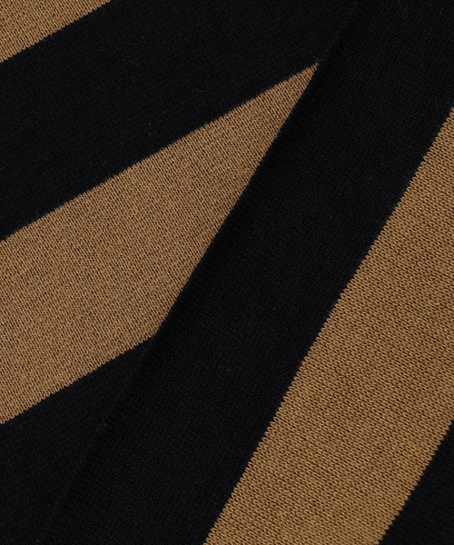 【洗濯機可】ミラノリブボーダー ニット