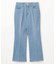 【洗濯機可/ストレッチ】デニムフレアパンツ