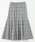 【洗濯機可能/ウエストゴム】プリントマーメイドスカート