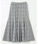 【洗濯機可能/ウエストゴム】プリントマーメイドスカート