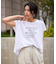 【接触冷感】フレンチスリーブロゴTシャツ