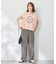 【接触冷感】フレンチスリーブロゴTシャツ