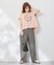 【接触冷感】フレンチスリーブロゴTシャツ