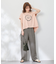 【接触冷感】フレンチスリーブロゴTシャツ