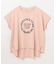【接触冷感】フレンチスリーブロゴTシャツ