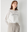 ジョーゼットロゴプリントTシャツ