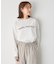 ジョーゼットロゴプリントTシャツ