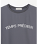 ジョーゼットロゴプリントTシャツ