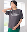 【WEB限定/UVカット/吸水速乾/接触冷感】ジョーゼットロゴ半袖Tシャツ