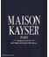 【MAISON KAYSERコラボ】箔プリントロゴ半袖Tシャツ