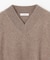 【洗濯機可】ラムウールＶネックプルオーバー