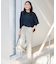 【新色追加/洗濯機可/ウエストゴム/接触冷感/UVケア/6色展開】清涼リラックスパンツ