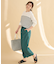 【新色追加/洗濯機可/ウエストゴム/接触冷感/UVケア/6色展開】清涼リラックスパンツ